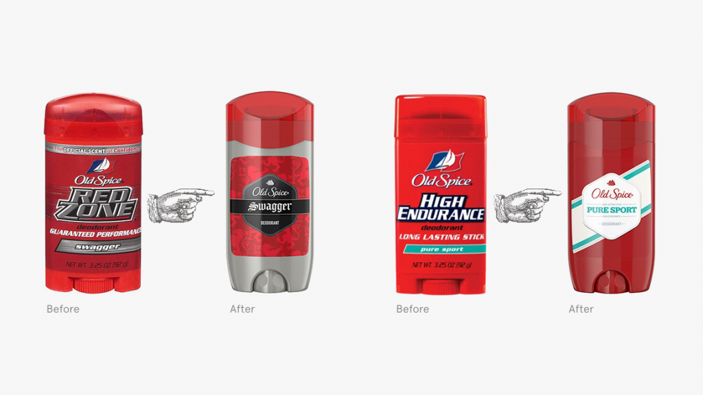 Logo old spice rebranding